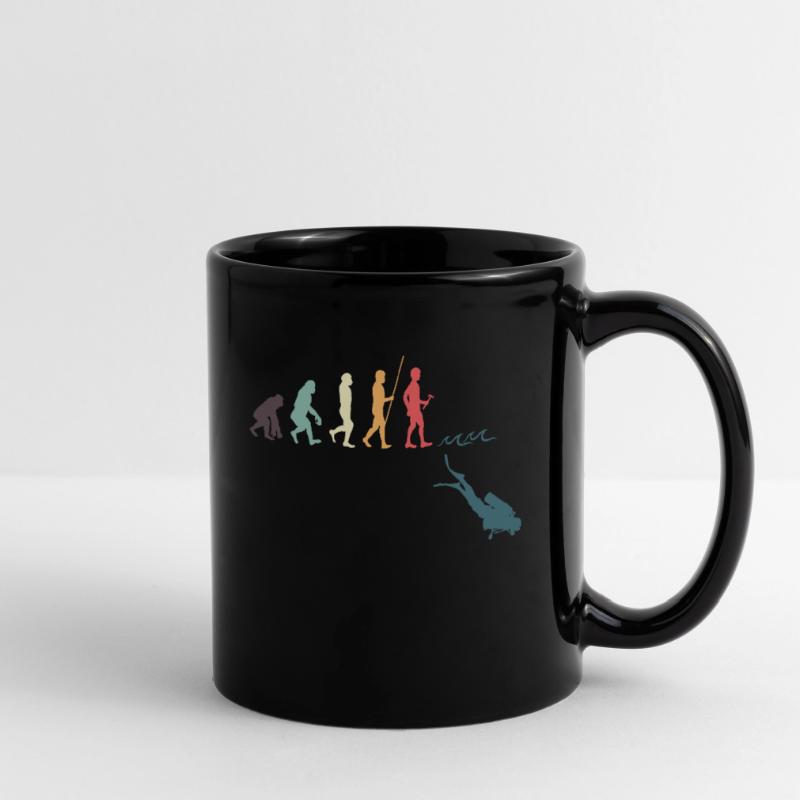 Diving Evolution Full Colour Mug
