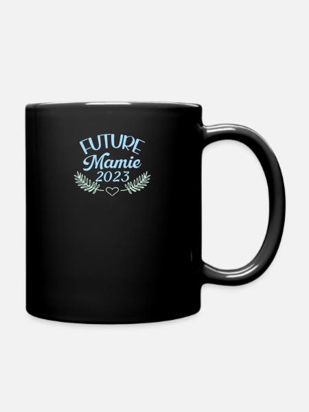 Future Mamie 2023 Idée Cadeau Annonce Grossesse - Mug uni - noir