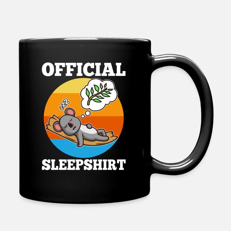 Chemise de couchage officielle Koala - Mug uni - noir
