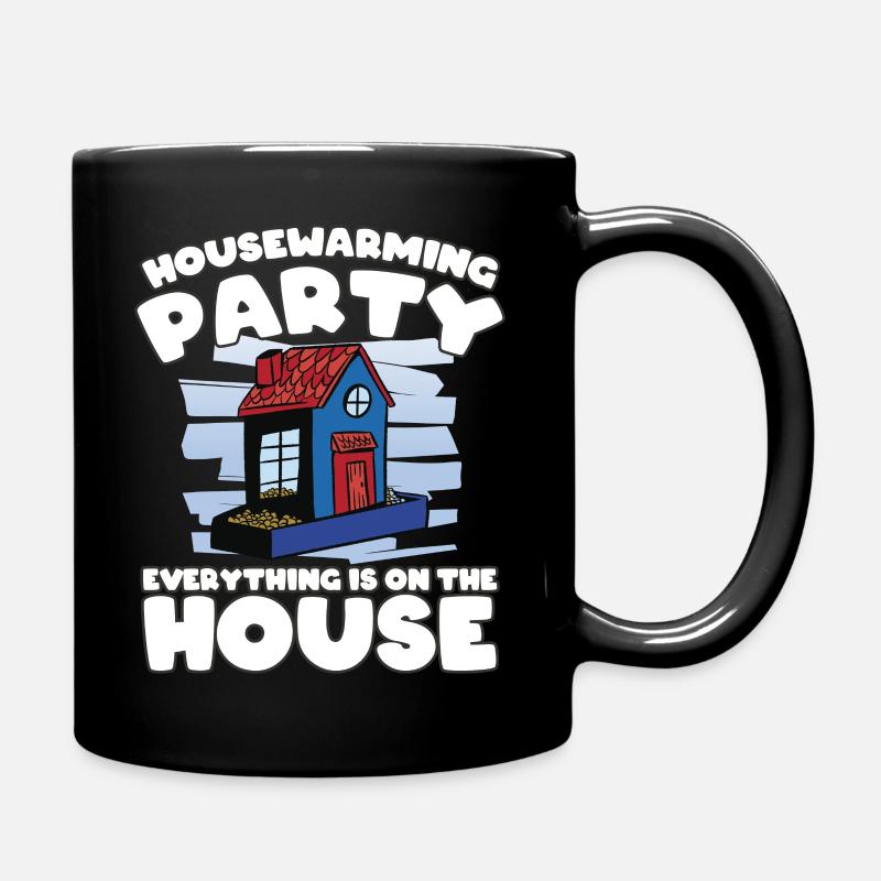 Pendaison de crémaillère - Mug uni - noir