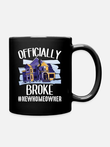 Pendaison de crémaillère - Mug uni - noir