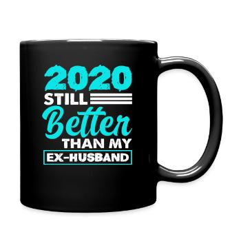Scheidung 2020 Besser Als Ex Mann - Tasse einfarbig - Schwarz - Rechts