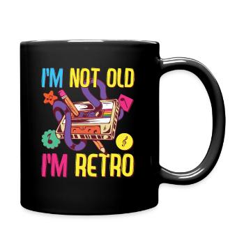 90s Outfit 80s Party 90's Motto - Full Colour Mug - black - Right