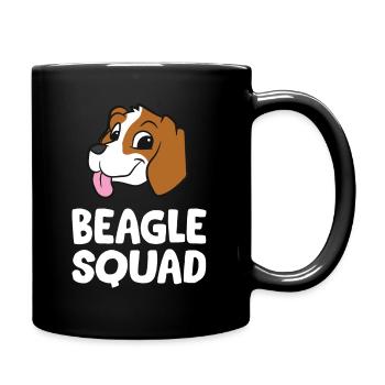 Beagles - Beagle Squad - Mug uni - noir - Droite