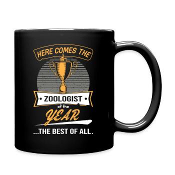Trophy Trophy for Zoologist of the Year - Full Colour Mug - black - Right