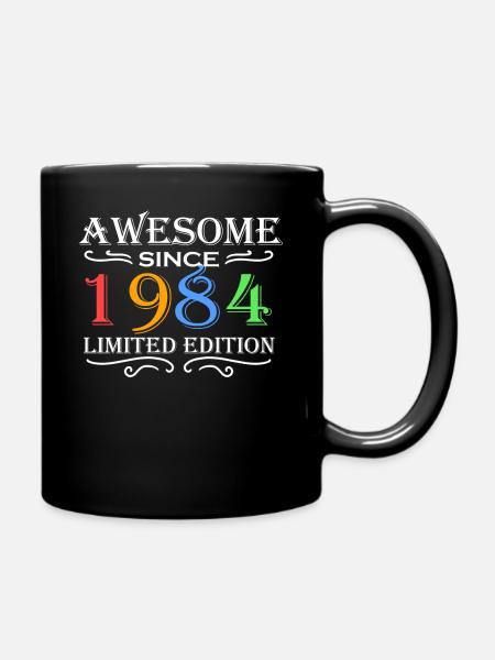 1984 - Né en 1984 - Mug uni - noir