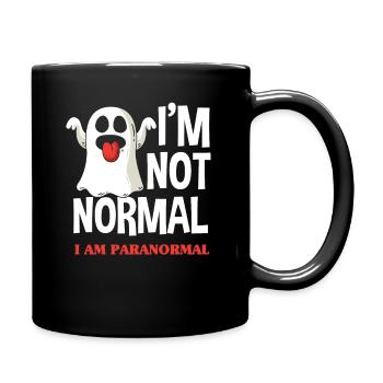 Ghost Paranormal Spell Cadeau Chasseur de Fantômes - Mug uni - noir - Droite