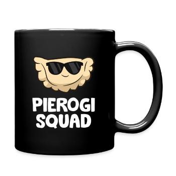 Pierogi Squad Poland Pierogi - Full Colour Mug - black - Right