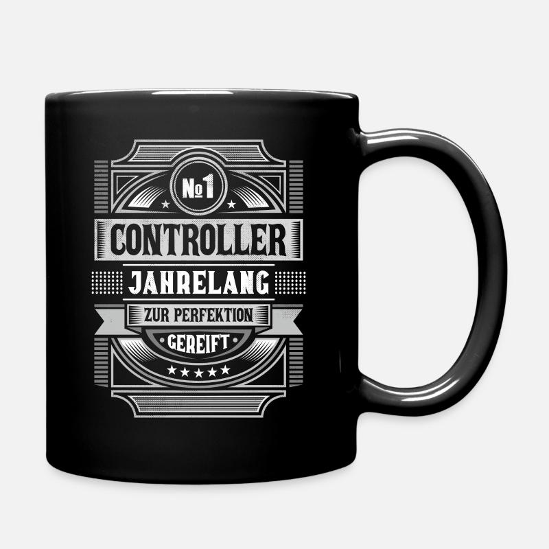 Controlling Perfektion Rechnungswesen Lustiges - Tasse einfarbig - Schwarz