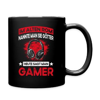 Lustiger Teenager Gaming Spruch - Gamer Jungs - Tasse einfarbig - Schwarz - Rechts