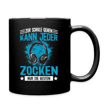 Lustiger Teenager Gaming Spruch - Gamer Jungs - Tasse einfarbig - Schwarz - Rechts