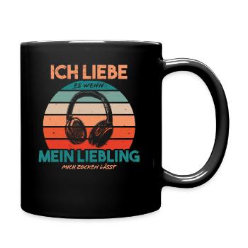 Lustiger Teenager Gaming Spruch - Gamer Jungs - Tasse einfarbig - Schwarz - Rechts
