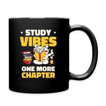 Studying Student Learning Bear Lover Bookworm Bear - Full Colour Mug - black - Right
