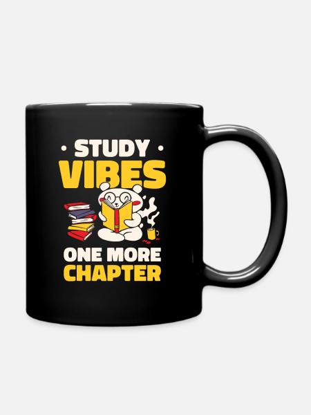 Studieren Studentisches Lernen Bärenliebhaber - Tasse einfarbig - Schwarz