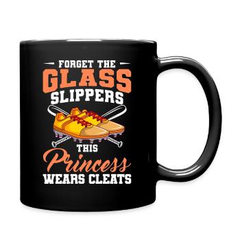 This Princess Wears Stollen Baseball Football - Full Colour Mug - black - Right