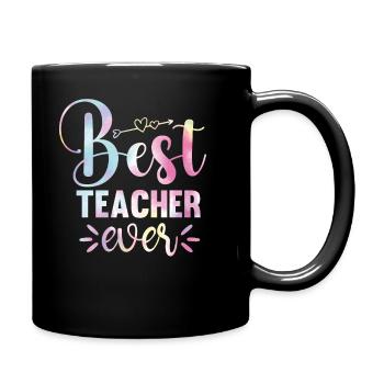 Back To Best School Retention - Full Colour Mug - black - Right