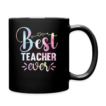 Back To Best School Retention - Full Colour Mug - black - Right