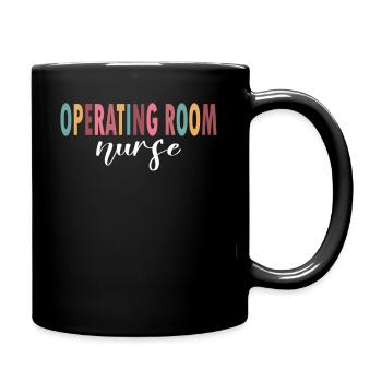 Surgical Nurse Life - Full Colour Mug - black - Right