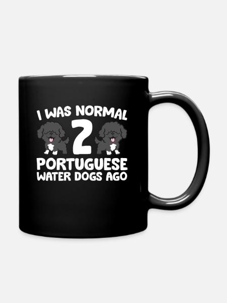 Ich war vor 2 Jahren ein normaler Portugiesischer - Tasse einfarbig - Schwarz