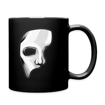 Opera Phantom Mask Halloween - Full Colour Mug - black - Right