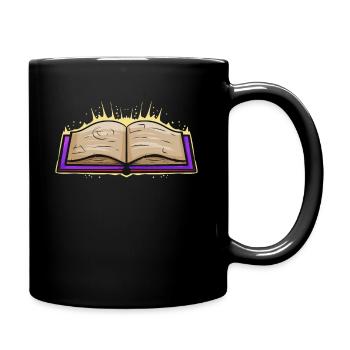 Witch Magic Spellbook Halloween - Full Colour Mug - black - Right