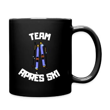 Équipe Apres Ski - Mug uni - noir - Droite