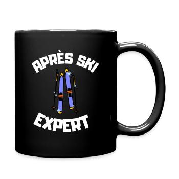 Expert après-ski - Mug uni - noir - Droite