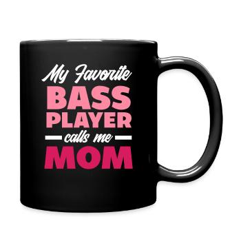 Guitar Mama Bassiste - Mug uni - noir - Droite