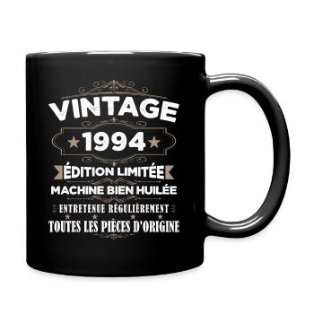 Vintage 1994 Édition Limitée - Mug uni - noir - Droite