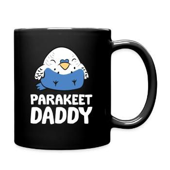 Perruche Papa Perruche Drôle - Mug uni - noir - Droite