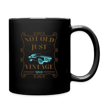 Rétro pas vieux juste vintage classique voiture américaine - Mug uni - noir - Droite