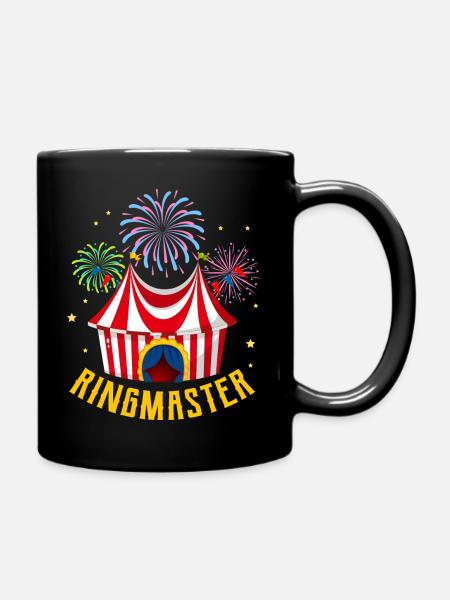 Ringmaster – Circus Enthusiast Ringleader - Tasse einfarbig - Schwarz