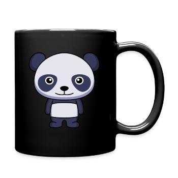 Panda Comic Animal - Full Colour Mug - black - Right