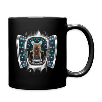 Hamster contrôle votre costume Hamster vous dirige - Mug uni - noir - Droite