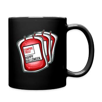 Échantillon de sang Banque de poches de sang Vampire Treat pour - Mug uni - noir - Droite