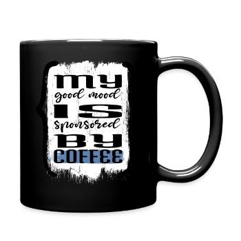 birthday present birthday present idea coffeebean - Tasse einfarbig - Schwarz - Rechts