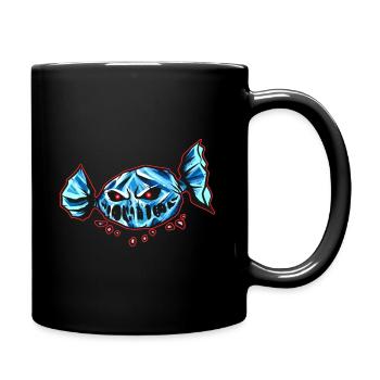 Evil Sweet Demon Candy Halloween - Full Colour Mug - black - Right