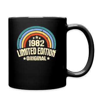 40ème anniversaire 1982 vintage rétro 40 ans - Mug uni - noir - Droite