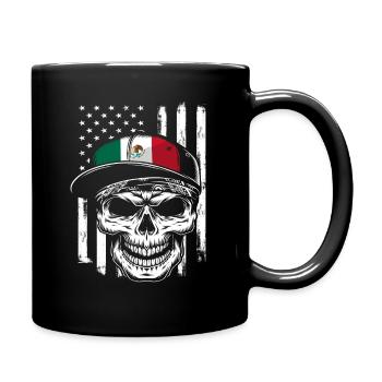 Mexique Fier Amérique mexicaine États-Unis - Mug uni - noir - Droite