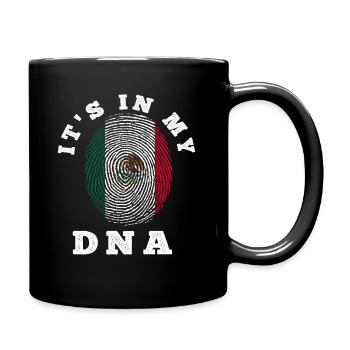 Famille biologique d’origine mexicaine - Mug uni - noir - Droite