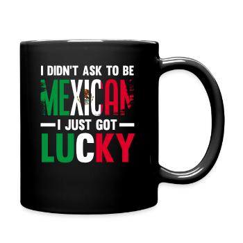 Mexiko Mexikaner Herkunft - Tasse einfarbig - Schwarz - Rechts