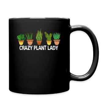 Crazy Plant Lady Plants Jardinier Fleuriste - Mug uni - noir - Droite