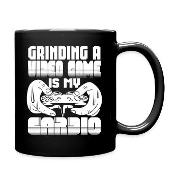 Gamer Gamer Gaming Console Video Games - Full Colour Mug - black - Right