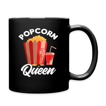 Film Popcorn Lover - Mug uni - noir - Droite