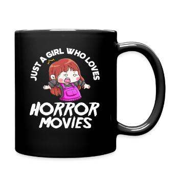 Film Girl Films d’horreur - Mug uni - noir - Droite