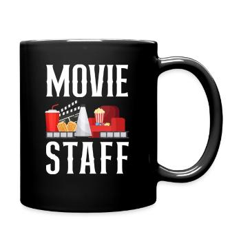 Film Cinema Movie Lovers Home Theater - Full Colour Mug - black - Right