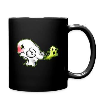 Ghost Farts A Spirit Fart Halloween - Tasse einfarbig - Schwarz - Rechts