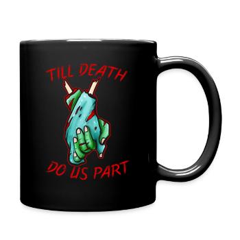 Amants mariés Tikk Death Do Us Apart Zombie - Mug uni - noir - Droite