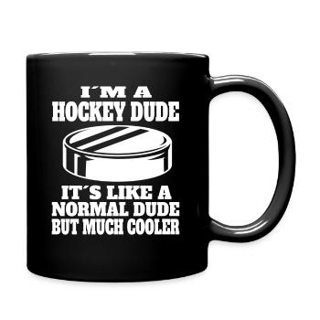 Cadeau de sports d’hiver Hockey sur glace Équipe de hockey sur glace - Mug uni - noir - Droite