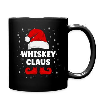 Whiskey Claus Christmas Outfit Family - Full Colour Mug - black - Right